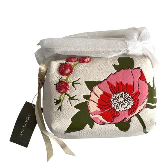 NWT Vera Bradley Blake crossbody Meadow Bouquet Cottage Cream bag - Picture 10 of 11